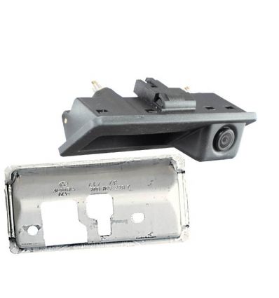 Skoda Rear-view camera incl holder exchange rear door opener handle with guide-lines for Superb III and Yeti