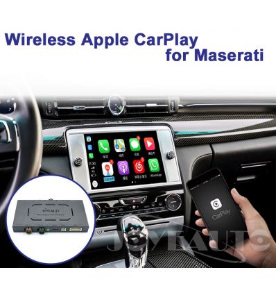 Maserati Quattroporte and Ghibli Wireless Apple CarPlay AirPlay Android Auto Solution