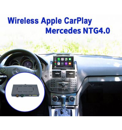 Wireless Apple CarPlay AirPlay Android Auto Solution for Mercedes-Benz NTG4.0