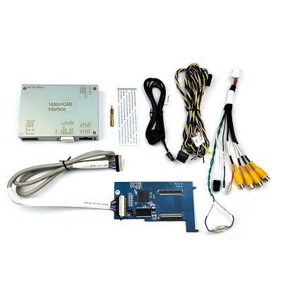 Video interface with rear camera input for Volkswagen MIB3 Entry 8.25