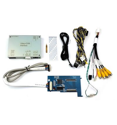 Video interface with rear camera input for Skoda MIB3 Entry 8.25