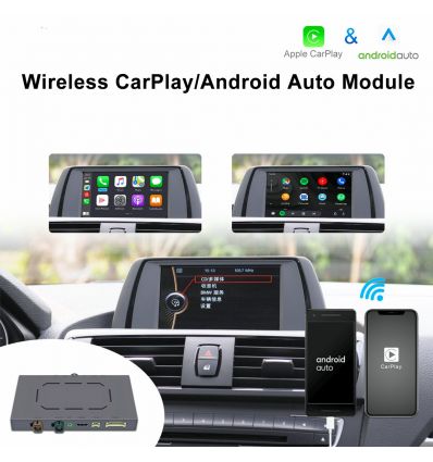 CarPlay Android Auto integration interface for BMW CIC Business / Professional navigation systems