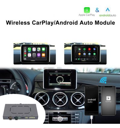 Mercedes NTG4.5 NTG4.7 Interfaccia Wireless CarPlay Android Auto