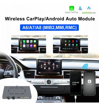 Audi A6 A7 A8 RMC MMI MIB Interfaccia Wireless CarPlay Android Auto