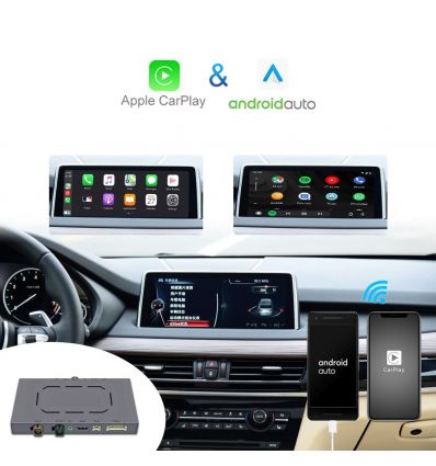 BMW NBT Wireless Apple CarPlay AirPlay Android Auto Solution interface