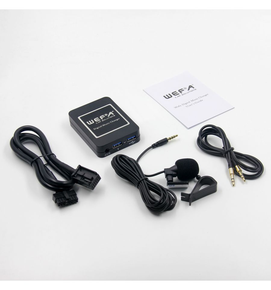 USB & AUX-adapter för bluetooth (musik & handsfree)