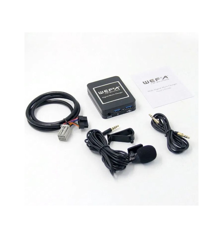 Jeep USB, AUX, Wireless Bluetooth Streaming Handsfree Interface