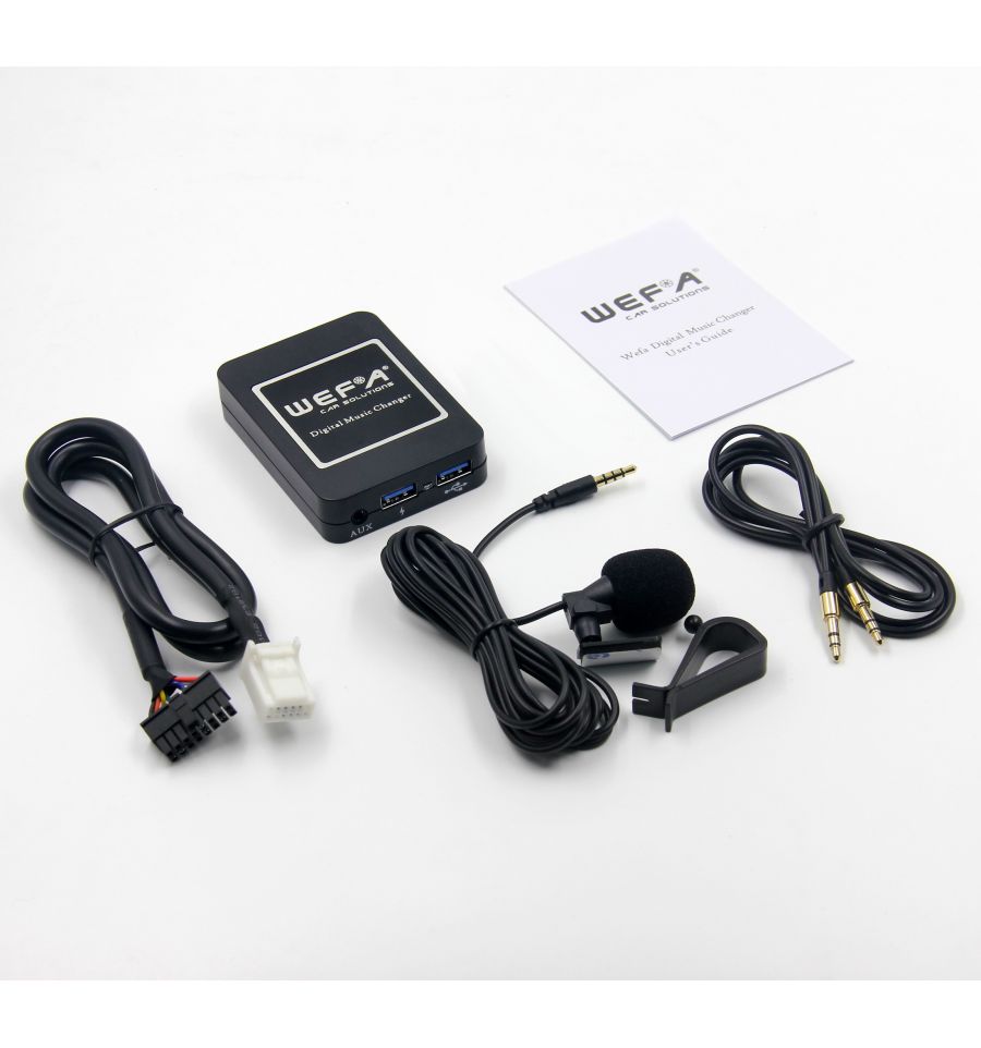 Toyota Small (2x6) USB, AUX, Wireless Bluetooth Streaming Handsfree  Interface
