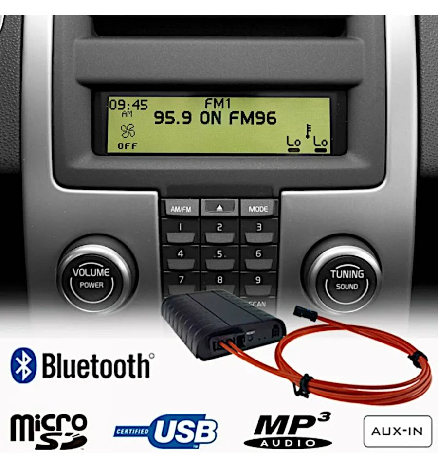 Bluetooth Adapter Handsfree Mic USB SD Aux for Mercedes Becker