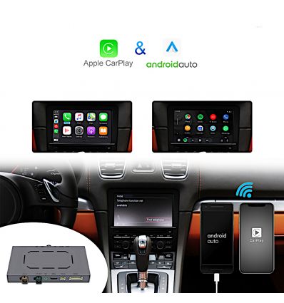 Porsche CDR 31 CarPlay and Android Auto integration interface