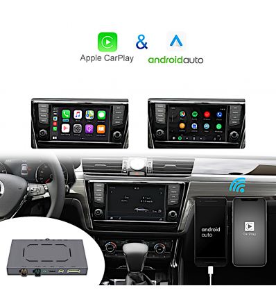 Volkswagen MIB MQB Wireless CarPlay Android Auto interface