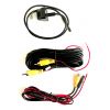 Reverse camera NTSC 1/4 inch CMOS, 140°, mini mount-on,mirrored (ON/OFF),guide lines