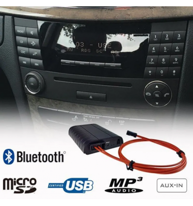 Mercedes Comand APS 50, Audio 20 Bluetooth USB AUX interface (MOST)