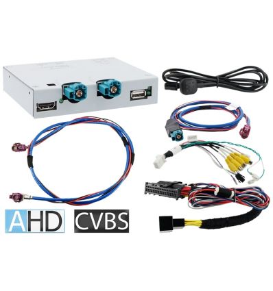 Video interface AHD/CVBS/HDMI for Ford SYNC4 with 12 inch or 13.2inch monitor