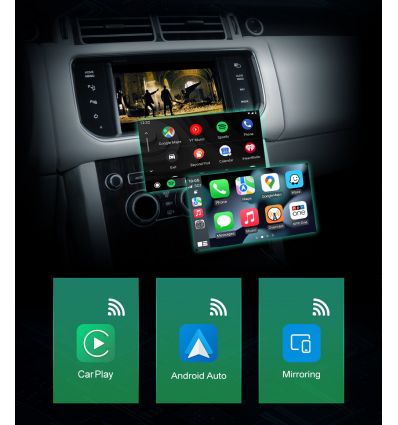 Land Rover Bosch 8" interfaccia Wireless Apple CarPlay e Android Auto
