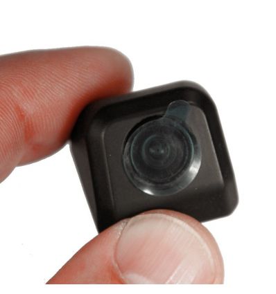 Telecamera retromarcia miniaturizzata a colori con linee guida, configurabile front o rear