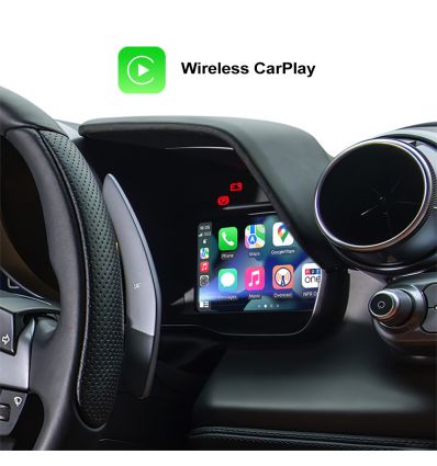 Ferrari F8 Tributo Spider Interfaccia Carplay Android Auto