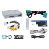 Citroen Radio MCA250 AHD/CVBS video interface with rear and front camera input