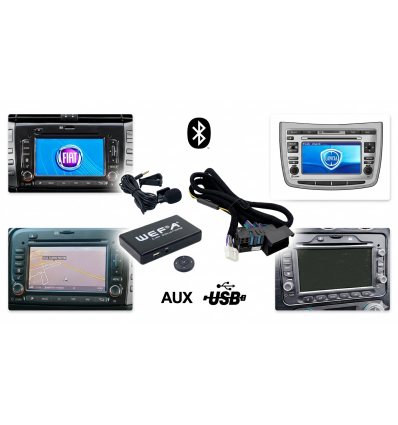 Alfa Romeo / Fiat / Lancia Instant Nav Interfaccia USB, Bluetooth Vivavoce e Streaming Audio
