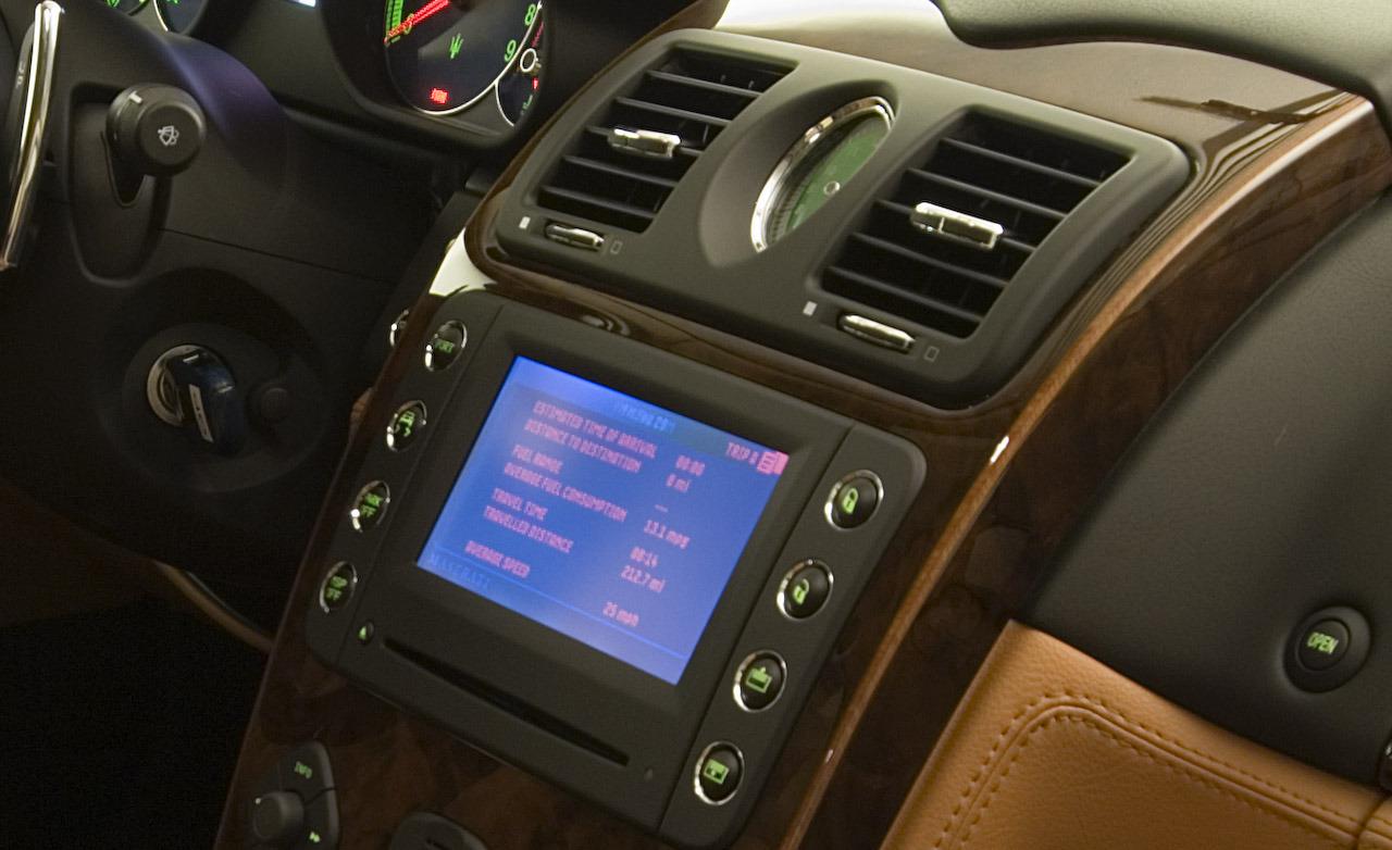 Maserati Quattroporte Navigation